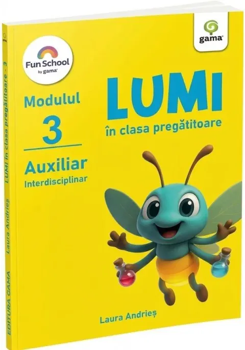 Coperta cărții La drum cu Lumi prin clasa pregatitoare - auxiliar interdisciplinar, modulul III