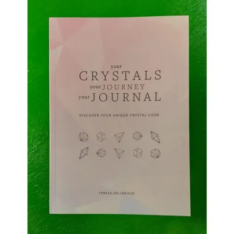 Coperta cărții Your Crystals, Your Journey, Your Journal