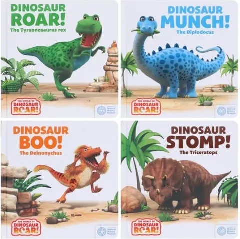 Coperta cărții The World of Dinosaur Roar! Series (Set 2)
