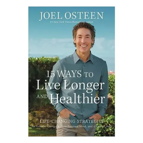 Coperta cărții 15 Ways to Live Longer and Healthier