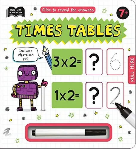 Coperta cărții 7+ Times Tables