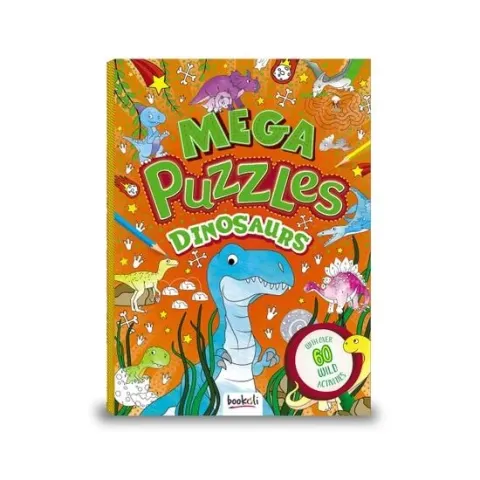Coperta cărții Mega Puzzles Dinosaurs