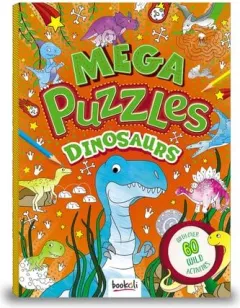 Coperta cărții Mega Puzzles Dinosaurs