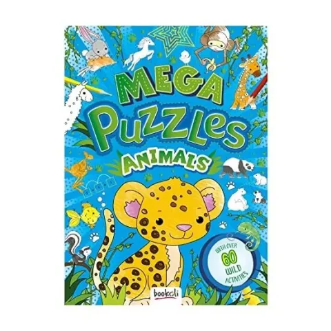Coperta cărții Mega Puzzles: Animals