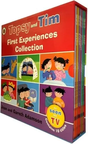 Coperta cărții Topsy and Tim First Experiences 10-copy slipcase