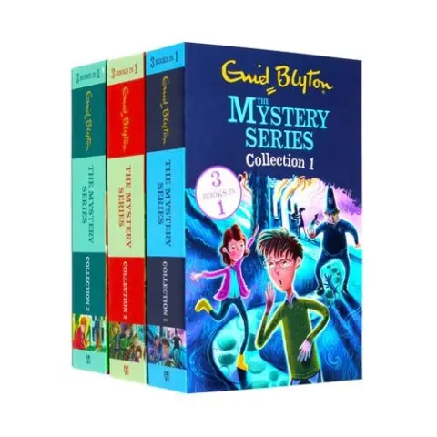 Coperta cărții Mystery Series Collection – 9 Stories in 3 Book Set, Enid Blyton