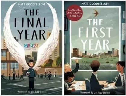 Coperta cărții The Final Year And The First Year 2 Book Set By Matt Goodfellow