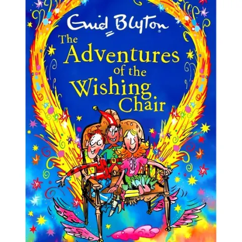 Coperta cărții The Adventures of the Wishing-chair, ENID BLYTON