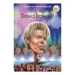 Coperta cărții Who Was David Bowie?, Margaret Gurevich, Who HQ, Andrew Thomson