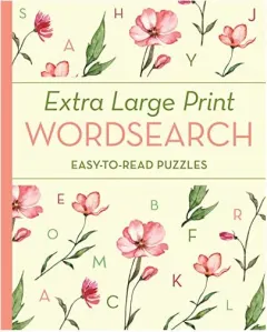 Coperta cărții EXTRA LARGE PRINT WORDSEARCH, Eric Saunders