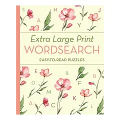 Coperta cărții EXTRA LARGE PRINT WORDSEARCH, Eric Saunders