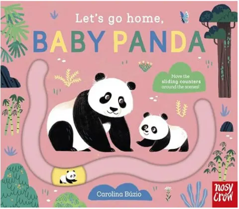 Coperta cărții Let's Go Home, Baby Panda