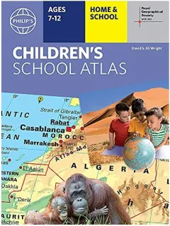 Coperta cărții Philip's RGS Children's School Atlas, David Wright, Jill Wright