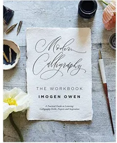 Coperta cărții Modern Calligraphy : the Workbook, Imogen Owen