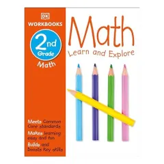 Coperta cărții DK Workbooks : Math, Second Grade, DK
