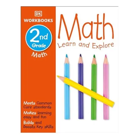Coperta cărții DK Workbooks : Math, Second Grade, DK