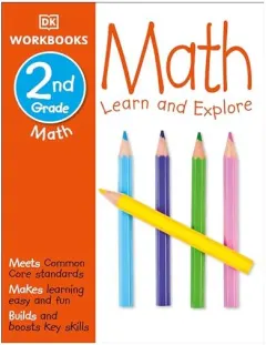 Coperta cărții DK Workbooks : Math, Second Grade, DK