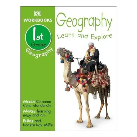 Coperta cărții DK Workbooks : Geography, First Grade, DK Publishing