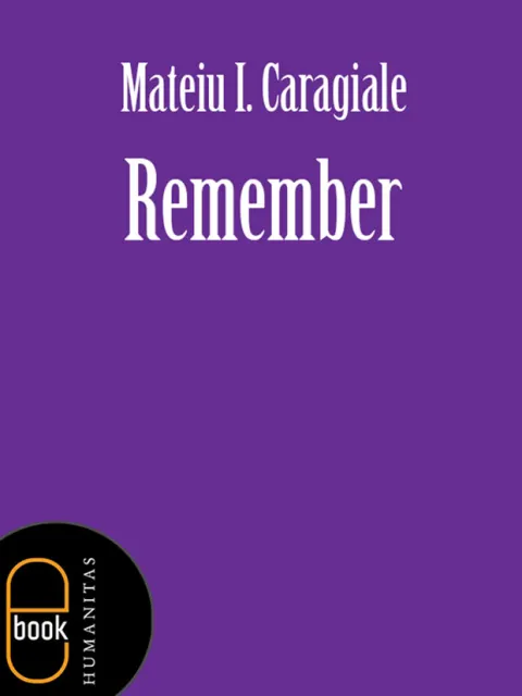Coperta cărții Remember (epub)