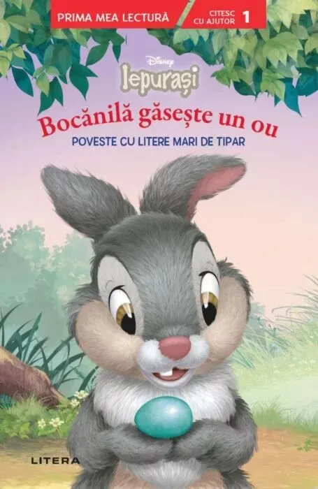 Coperta cărții Disney. Iepurasi. Bocanila gaseste un ou
