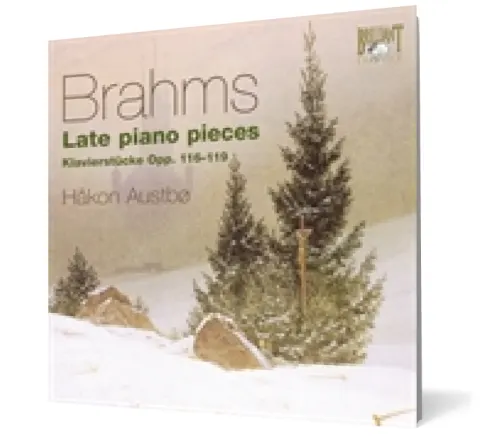 Coperta cărții Brahms: Late piano pieces - Klavierstücke Opp. 116-119