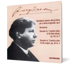 Coperta cărții George Enescu - Variațiuni, Nocturnă, Sonate