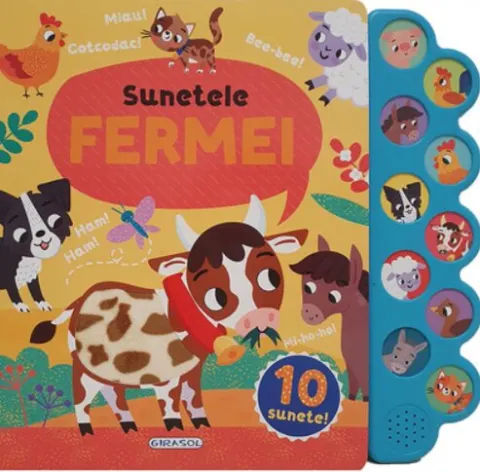 Coperta cărții Sunetele fermei