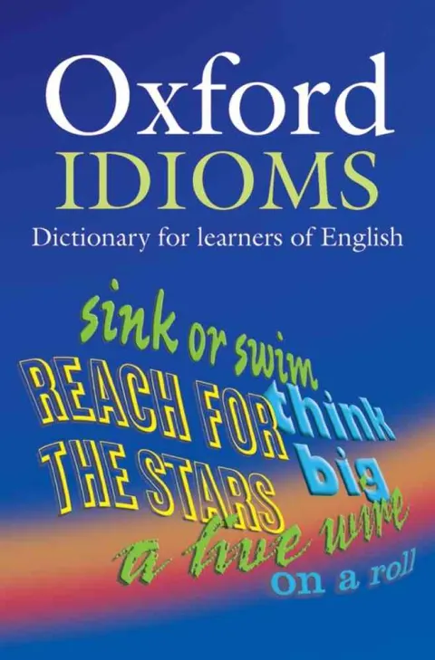 Coperta cărții Oxford Idioms Dictionary for Learners of English