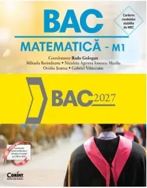 Coperta cărții Bacalaureat 2027. Matematica M1