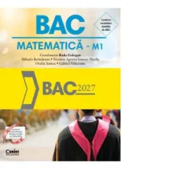 Coperta cărții Bacalaureat 2027. Matematica M1