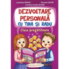 Coperta cărții Dezvoltare personala cu Tina si Radu. Clasa pregatitoare