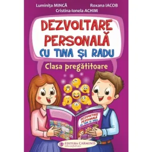 Coperta cărții Dezvoltare personala cu Tina si Radu. Clasa pregatitoare