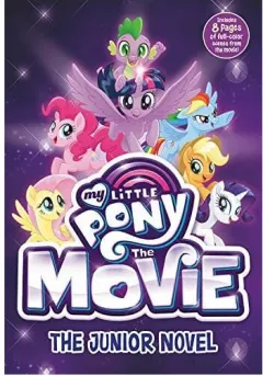 Coperta cărții My little pony, the movie: the junior novel