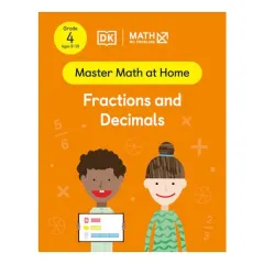 Coperta cărții Math - No Problem! Fractions and Decimals, Grade 4 Ages 9-10