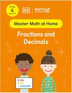 Coperta cărții Math - No Problem! Fractions and Decimals, Grade 4 Ages 9-10