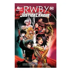 Coperta cărții RWBY/Justice League