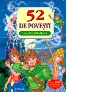 Coperta cărții 52 de povesti. Una pe saptamana