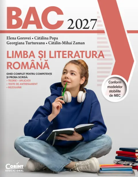 Coperta cărții Balaureat 2027. Limba și literatura română. Ghid complet pentru competențe și proba scrisă