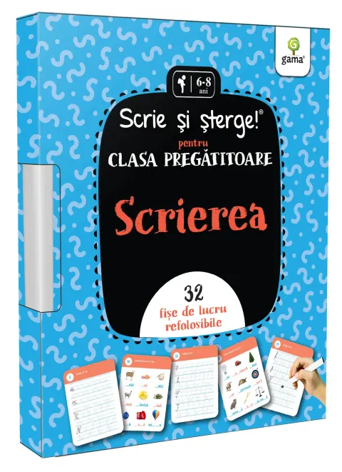 Coperta cărții Scrierea pentru clasa pregatitoare