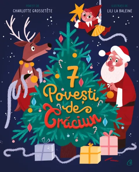 Coperta cărții 7 povești de Crăciun