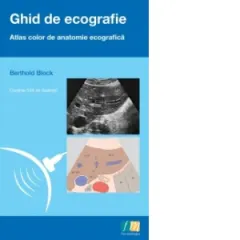 Coperta cărții Ghid de ecografie. Atlas color de anatomie ecografica