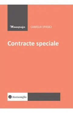 Coperta cărții Contracte speciale