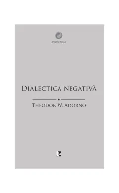 Coperta cărții Dialectica negativă