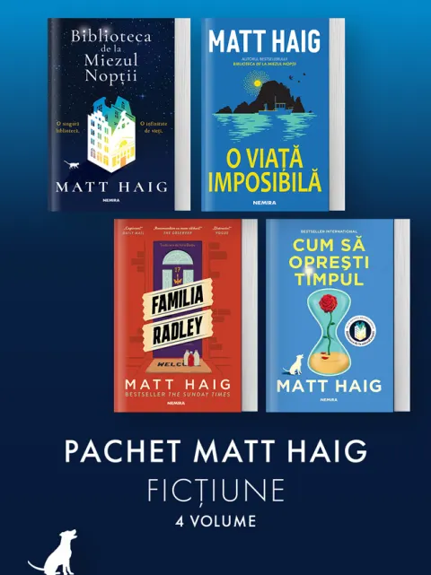 Coperta cărții Pachet Matt Haig Ficțiune 4 vol.