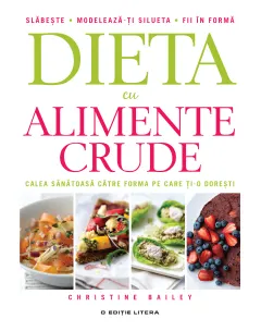 Coperta cărții Dieta cu alimente crude. Calea sănătoasă către forma pe care ți-o dorești