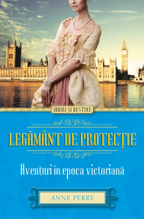 Coperta cărții Legământ de protecție. Aventuri în epoca victoriană