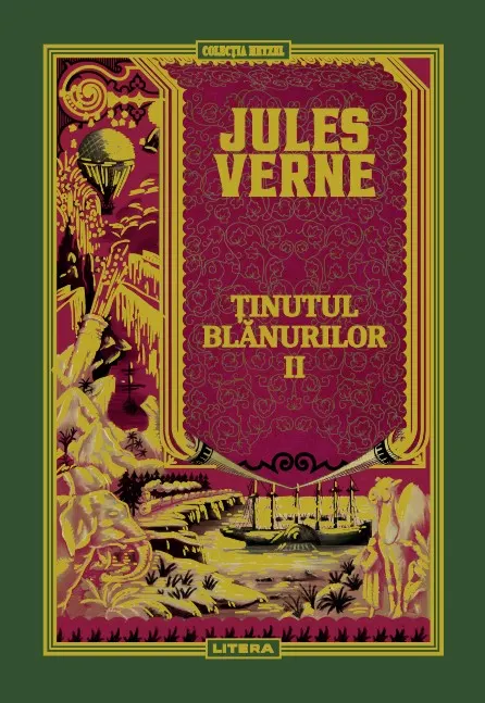 Coperta cărții Volumul 55. Jules Verne. Tinutul blanurilor. II