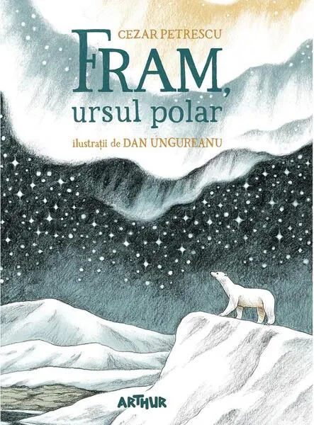 Coperta cărții Fram, ursul polar
