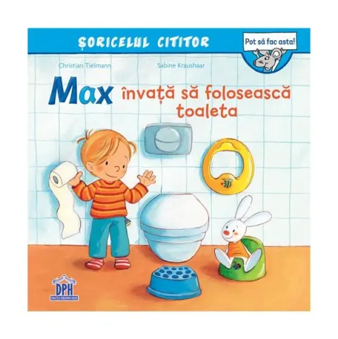 Coperta cărții Max învață să folosească toaleta