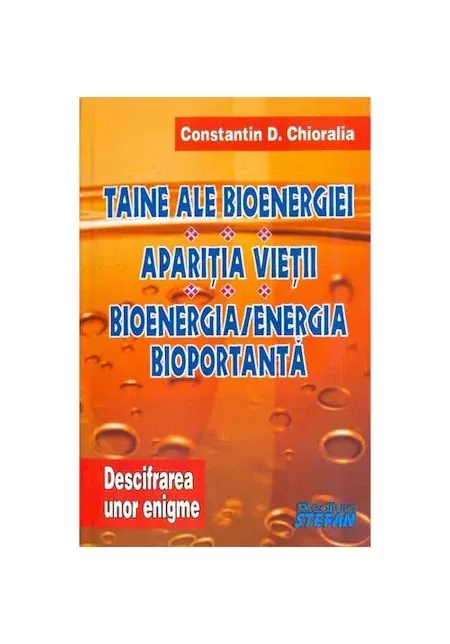 Coperta cărții Taine ale Bioenergiei